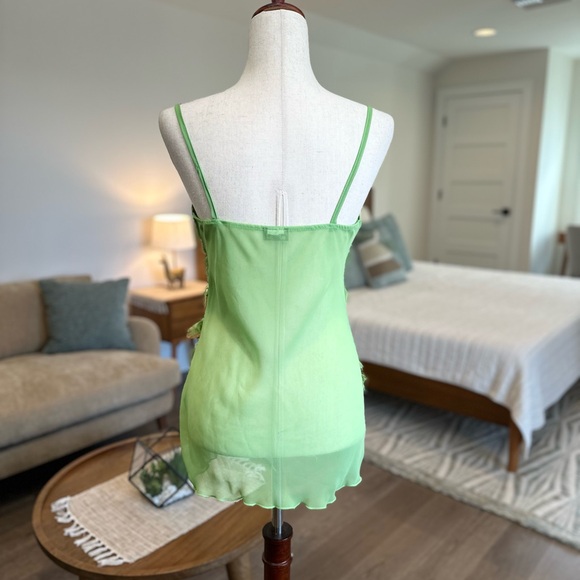 Fumbling Foe sheer tank top - Picture 6 of 9